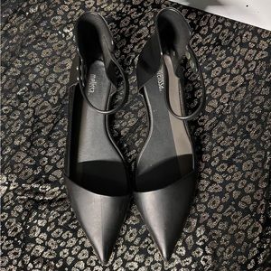 Melissa Cutting II Ankle Strap Flats